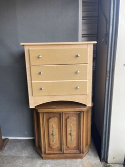 One end table and one dresser