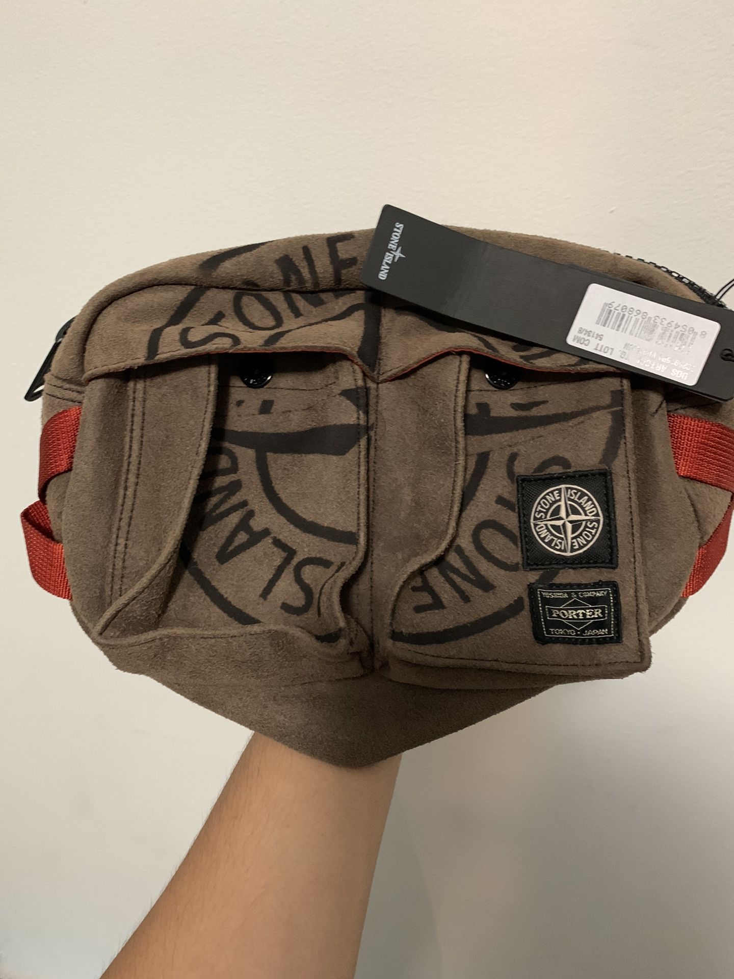 Porter Bum Bag Stone Island Stone Island X Porter Hand Corrosion 
