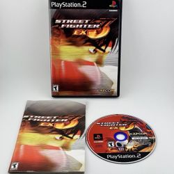 Street Fighter EX3 (Sony PlayStation 2, 2000) PS2 Capcom Complete CIB TESTED