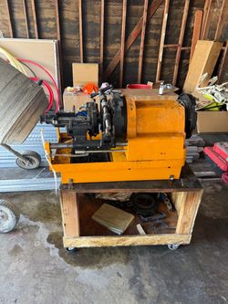 3” NPT Pipe Threader Machine W Auto Lubrication Heavy Duty
