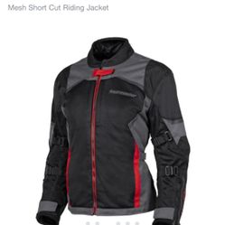 Woman Load Motorcycle Riding Airflow Jacket Size m
