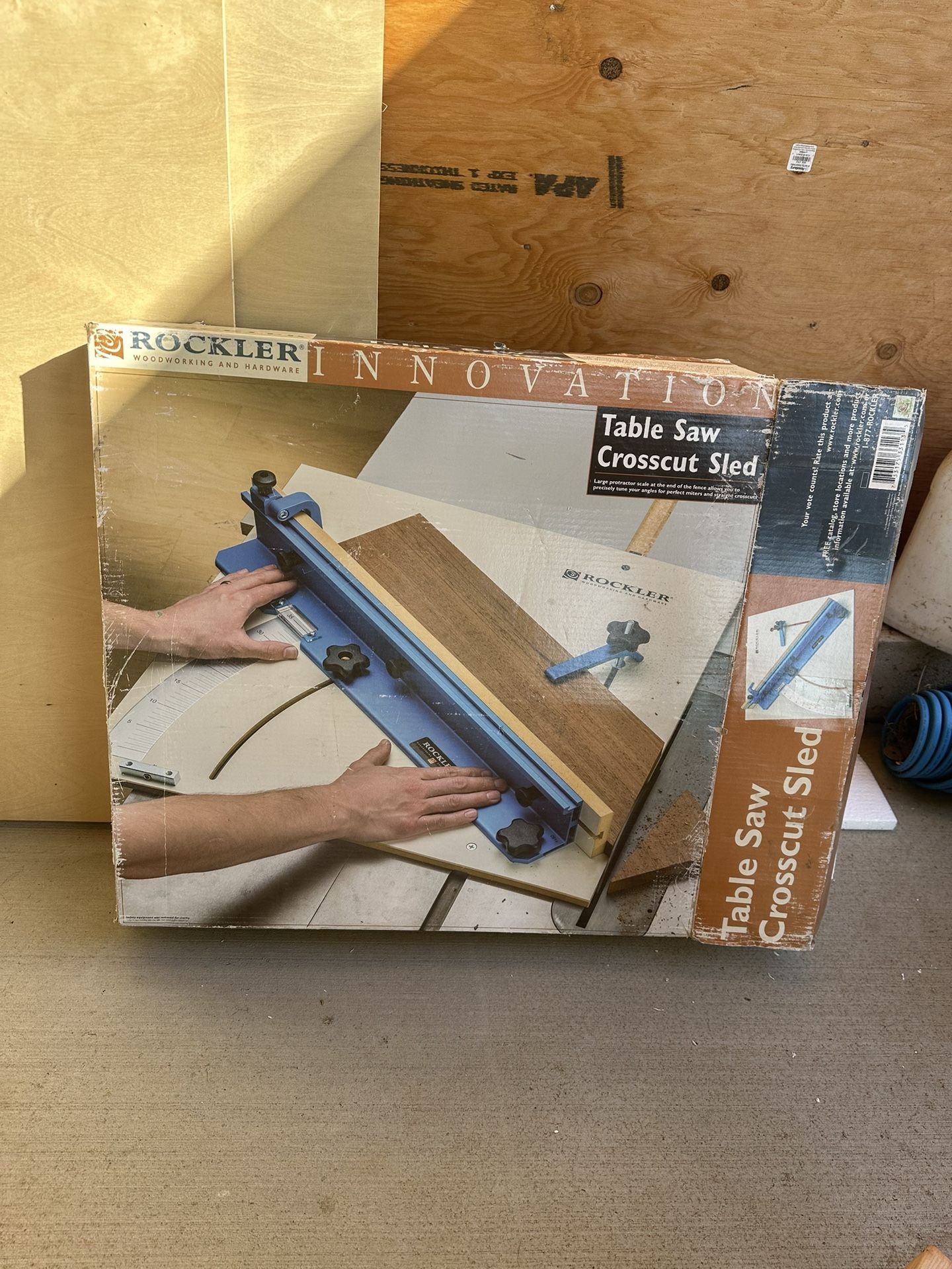 Rockler Table Saw Crosscut Sled