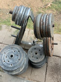 Weight Plates, Plate Holder