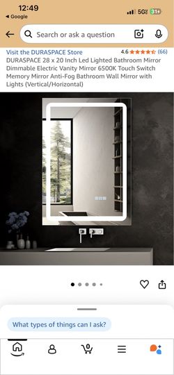 Duraspace 28 × 20 inch led..lights (vertical/horizontal)