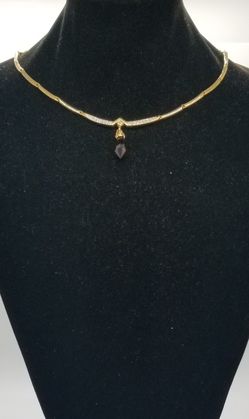 necklace collar gold