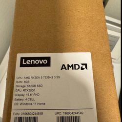 Lenovo Gaming Laptop NEW IN BOX