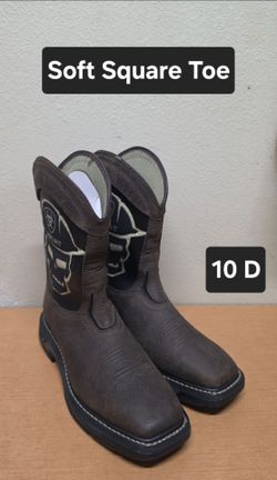 Ariat work boots sz10 D SOFT TOE