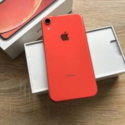 Unlocked Apple iPhone XR 64GB peach for All Carrier 14 Sprint XS 12 Cricket Max 13 Att Tmobile Pro Boost Spectrum 11 Verizon X