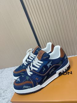 LV Denim Trainers  size 46
