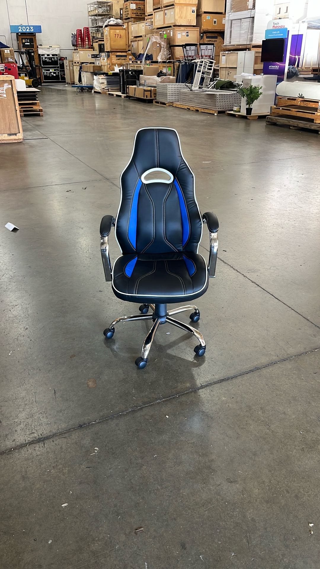 Rolling chair.         This is one of five.