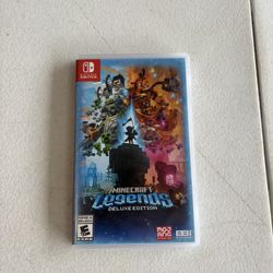 Nintendo Switch Minecraft Legends Deluxe Edition game
