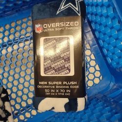 Dallas Cowboys Throw Blanket 50x70