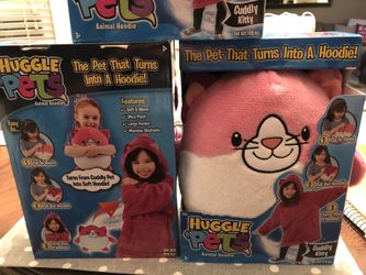 Huggle PETS. Animal turns into hoodie