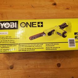 NEW RYOBI PSD101B 18V ONE+ 1/2 INCH BY 18 INCH BELT SANDER - TOOL ONLY