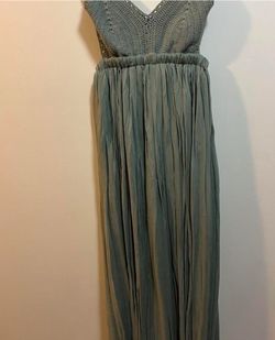 Windsor green maxi dress