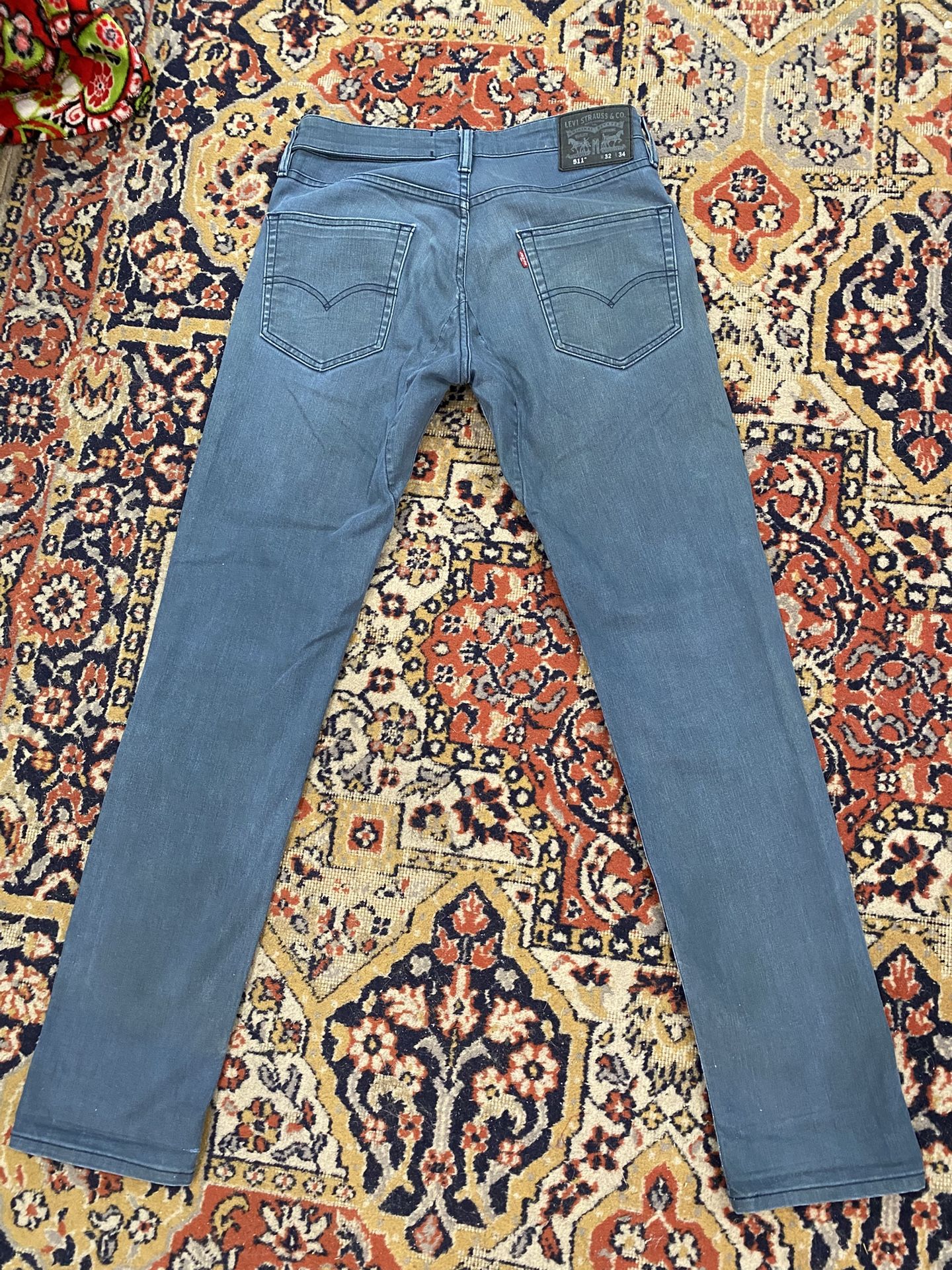 Levi’s 511 32x32 Med Wash Black Label