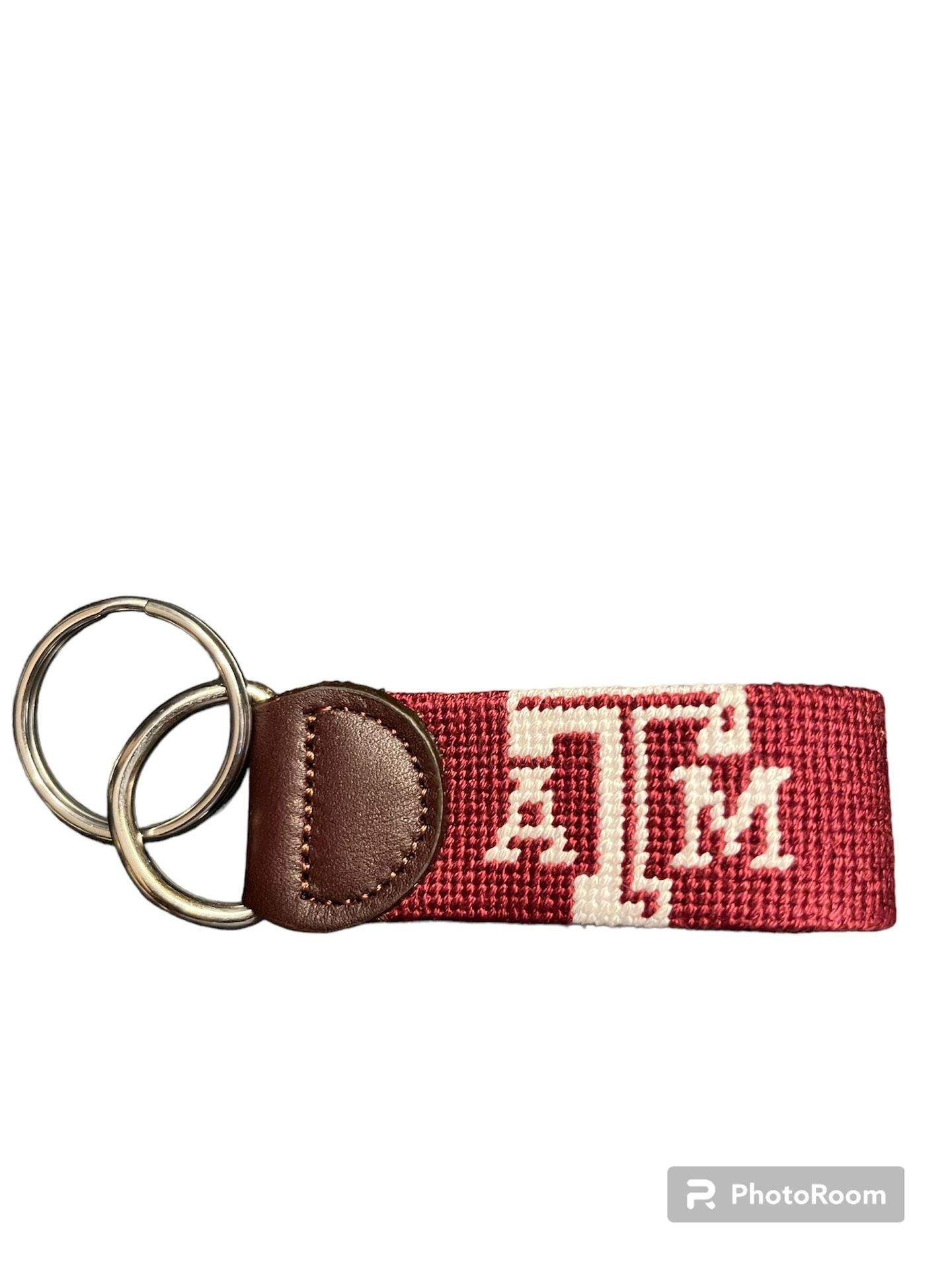 Needlepoint Key Fob - Texas A&M University