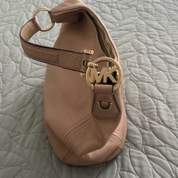 Leather Michael Kors Handbag !
