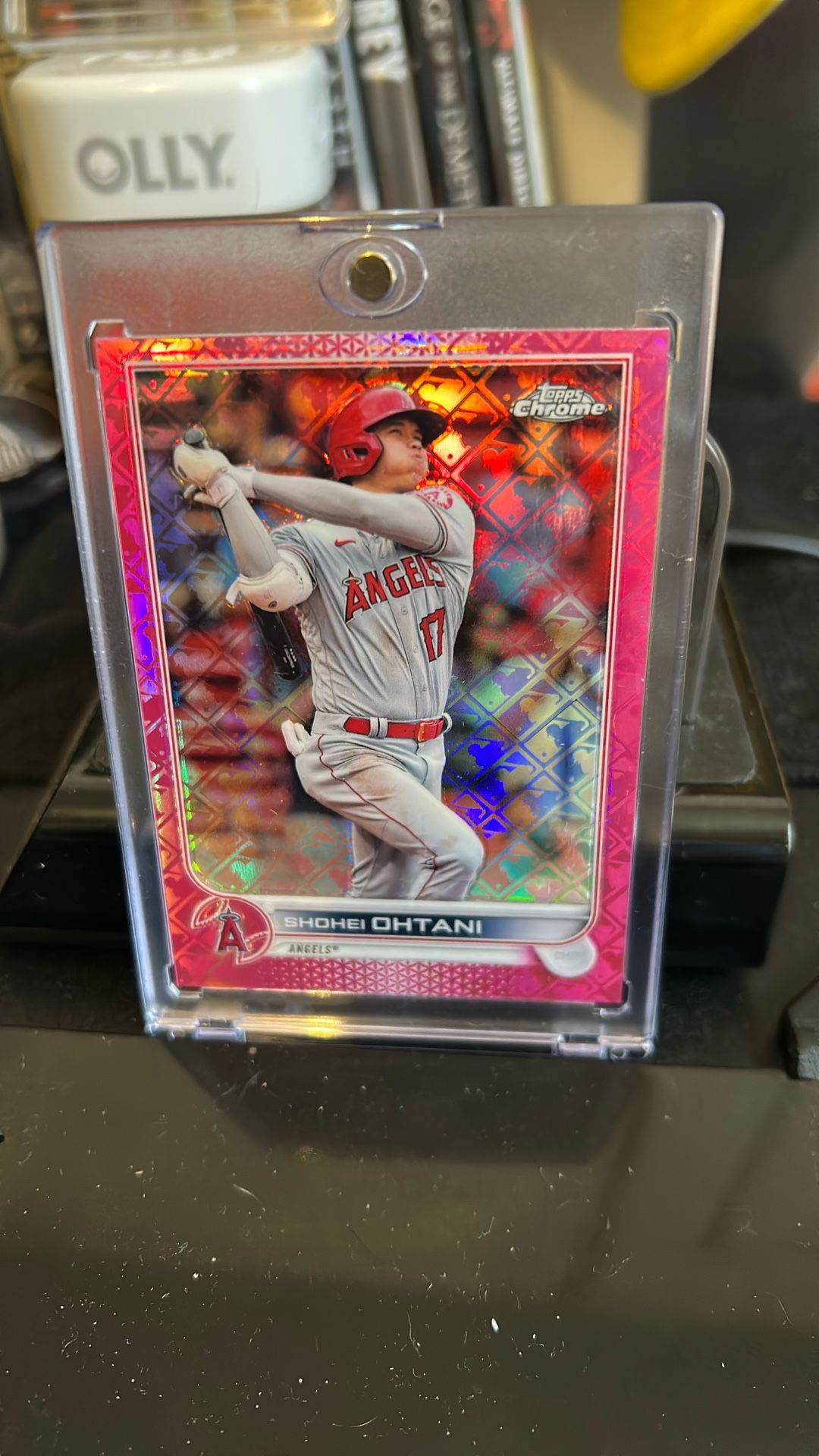Topps 2022 Chrome Pink Numbered Logofractor 14/199