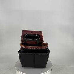 Occidental Leather® 5564 - Belt Worn Fastener Bag w/Divided Nylon DB