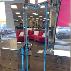 Led Noralie Mirrored Vanity Set