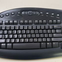 Microsoft Wireless Multimedia Keyboard 1.1 Works $10