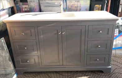 Bathroom Vanity Cabinet 60"