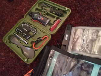 survival kit / waterproof bags