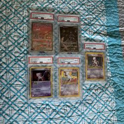 Pokemon Mew And Mewtwo PSA 10 9 8