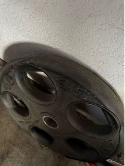 45 lb coated Olympic Weight Plate