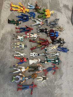 Lot Mixed Action Figures