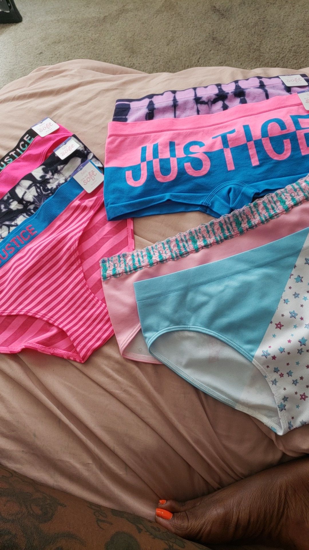 Justice underwear for girls