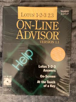 Vintage software for Lotus