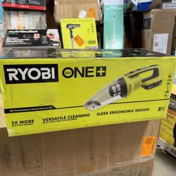 RYOBI ONE+ 18V Cordless Performance Hand Vacuum Kit with 2.0 Ah Battery and Charger