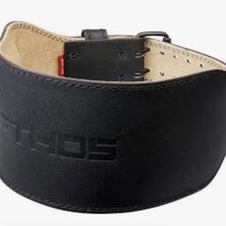 ETHOS Weightlifting Belt - Brand New, Never Used …. All Leather And Padded ! Not A Cheapie $25 Obo Sz - S