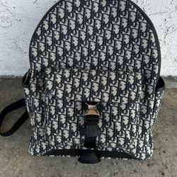 Christian Dior Men’s Oblique Explorer Backpack
