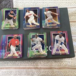 1997 EX-2000 Baseball Partial Set x 78 Cards