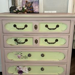 Spring Farmhouse dresser solid wood