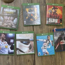 Xbox One games (price negotiable)