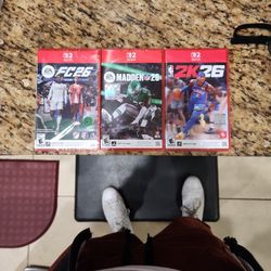 FC 26 - MADDEN 26 - NBA 2K26 - SWITCH 2