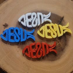 3d Printed Flexi Jesus Fish 