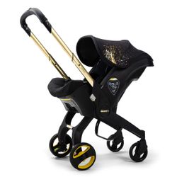✨ Doona+ Gold Edition Infant Car Seat & Stroller Travel System – Like New ✨