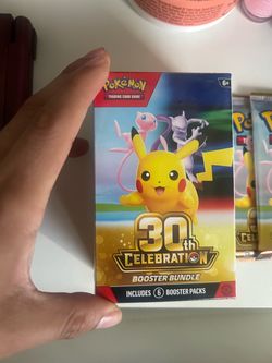 pokemon 30th anniversary booster bundle