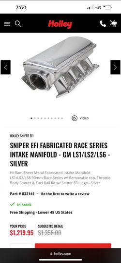 Holley sniper intake