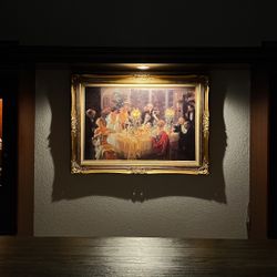 The End of Dinner by the French artist Jules-Alexandre Grün