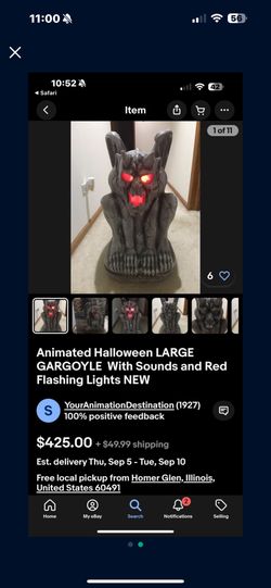 Halloween Prop Decoration Gargoyle