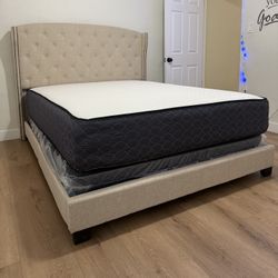 Queen Bed And Mattress 