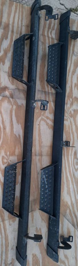 Truck Rock Slider Side Steps Pair