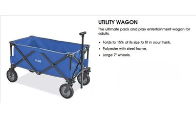 Uline Folding Utility Wagon