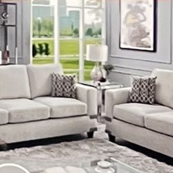 Sofá Y Loveseat Nuevos En Caja